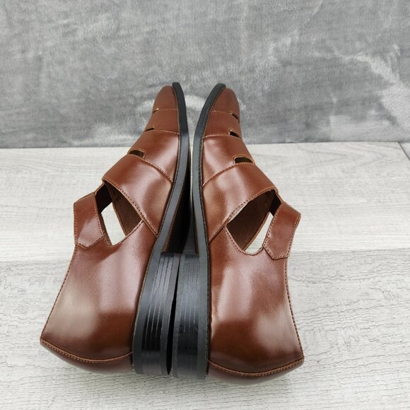 Stacey Adams Men Size 12M (EU45) Calderon Cognac  NIB
